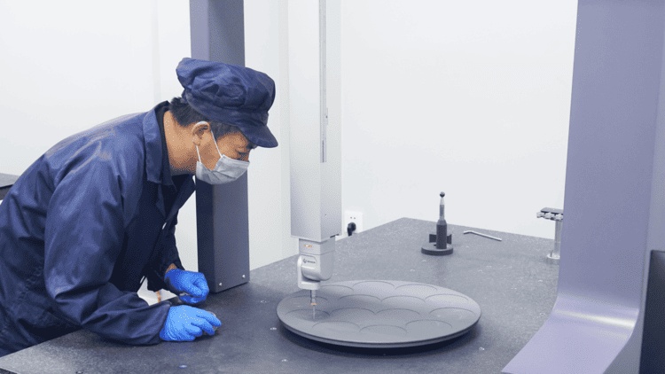 4. CVD SiC otu wafer susceptor nhazi